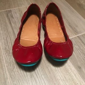 Red Tieks size 8
